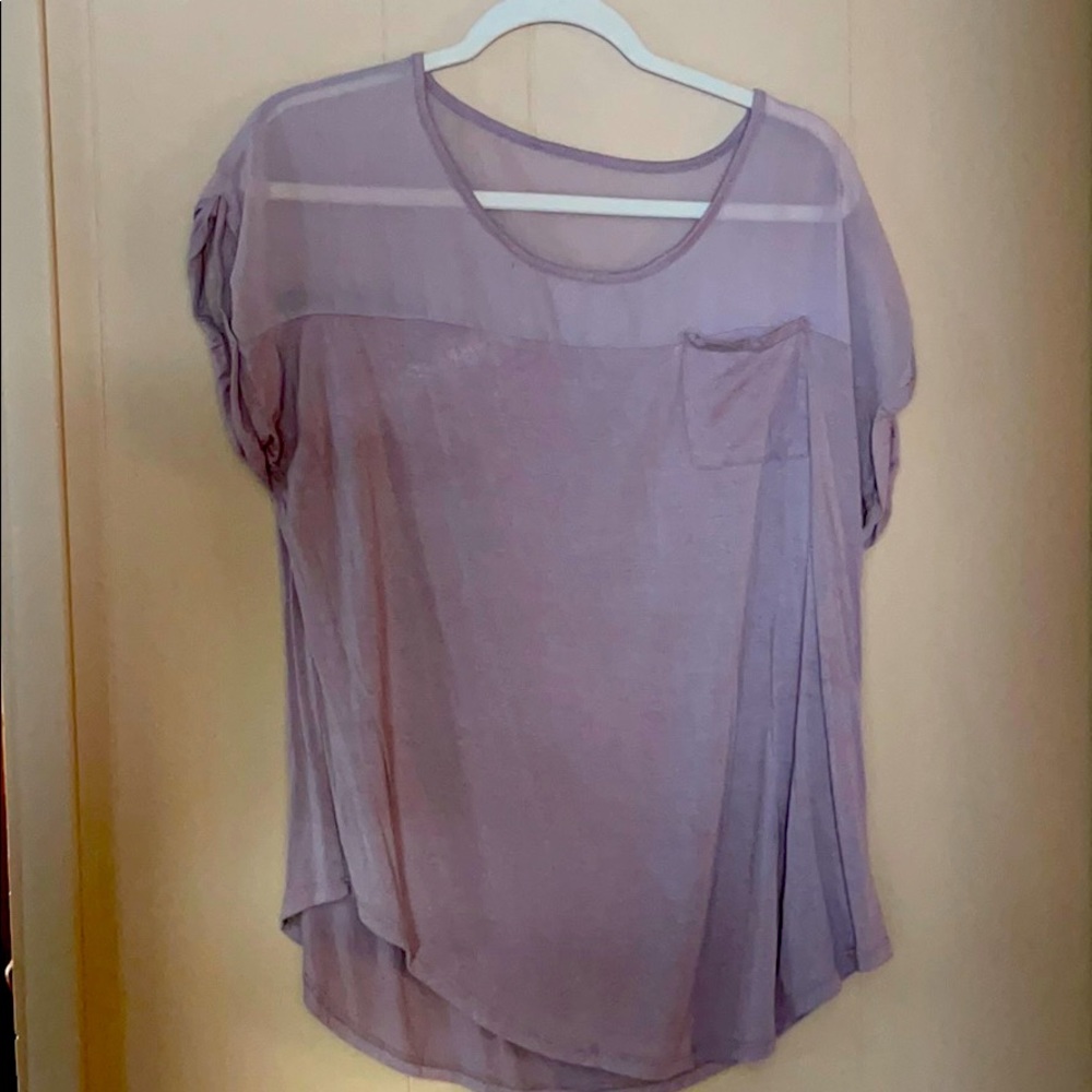 Purple t-shirt